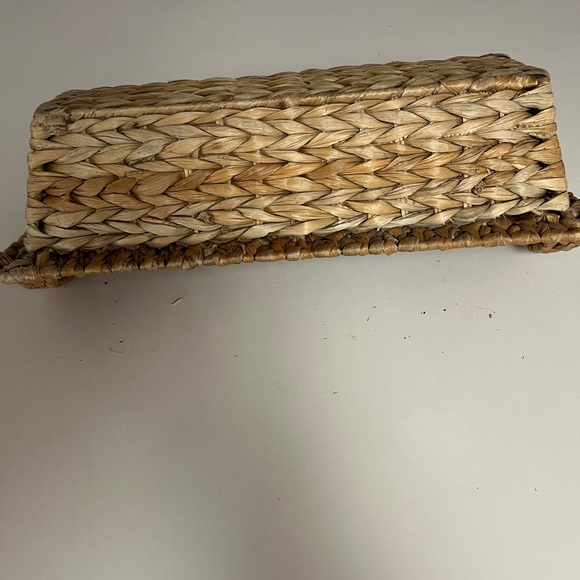 Woven Rectangular Basket - Picture 8 of 11